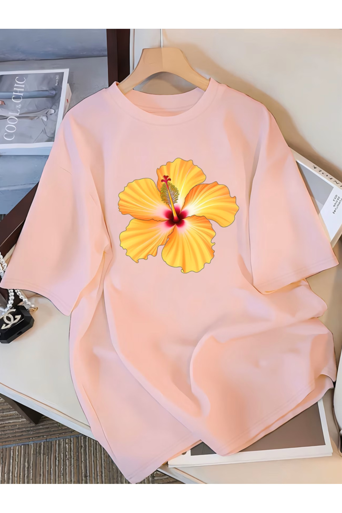 ROS Streetwear Unisex Premium T-Shirt - Pembe